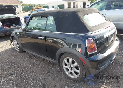 2009 Mini Cooper S из США, поврежденный, VIN WMWMS33549TG89427
